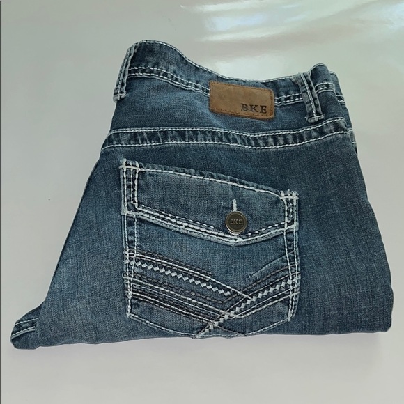 BKE Denim Carter Straight Size 34S - Picture 3 of 16